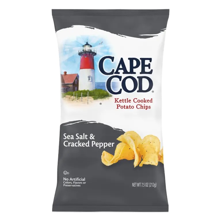 Sea Salt & Cracked Pepper Chips