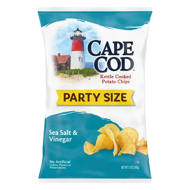 Sea Salt & Vinegar Kettle Cooked Potato Chips Party Size