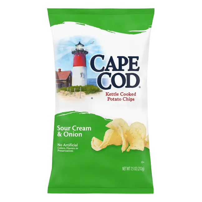 Sour Cream & Onion Kettle Cooked Potato Chips