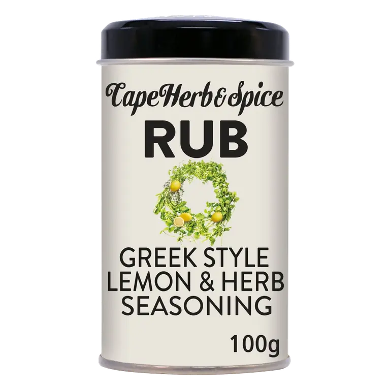 Herb & Spice Rub Greek Style Lemon & Herb Seasoning 100g