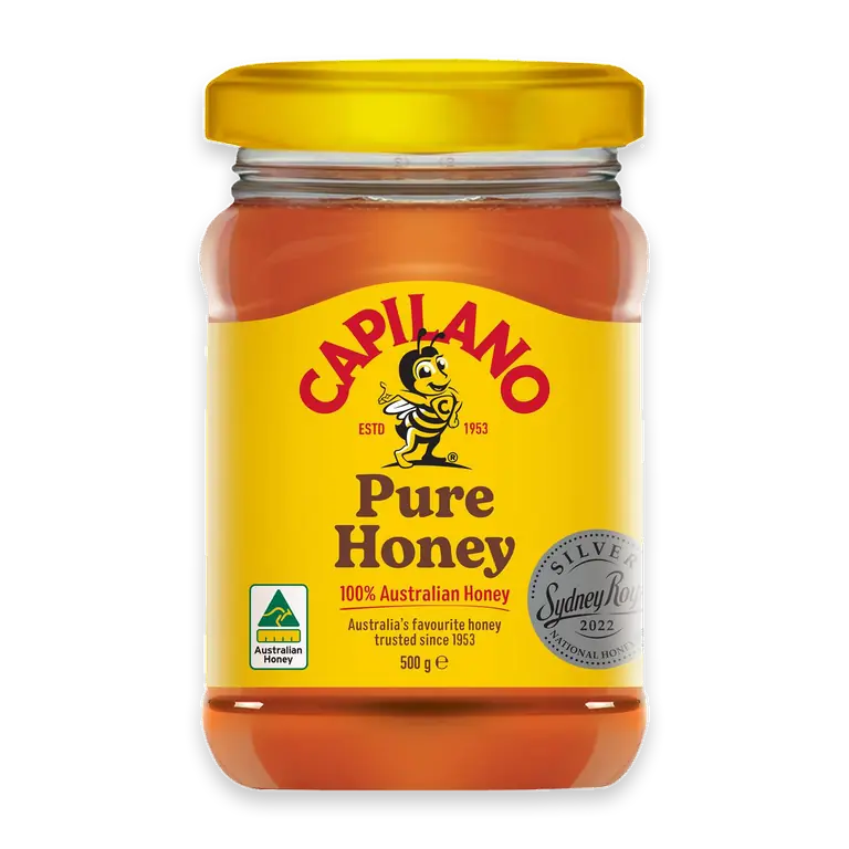 100% Pure Australian Honey Jar