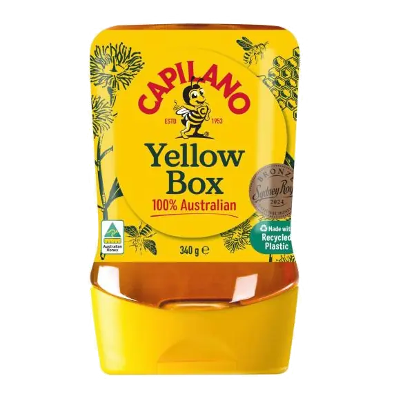 Delicate & Smooth Yellow Box Honey Upside Down