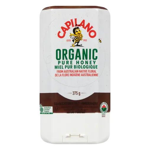 Organic Pure Honey 375 g