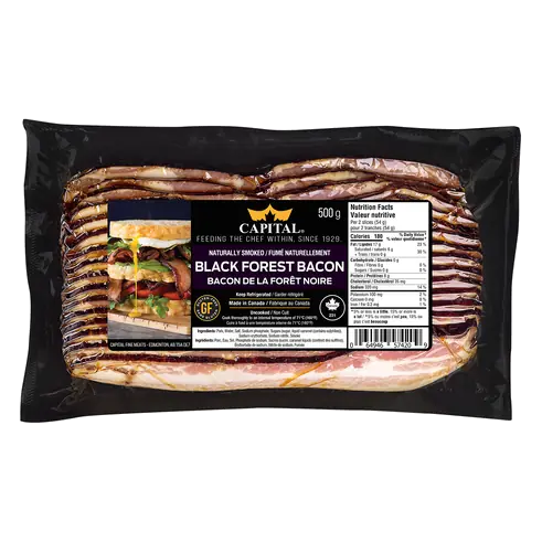 Thick Cut Bacon Black Forest 500 g
