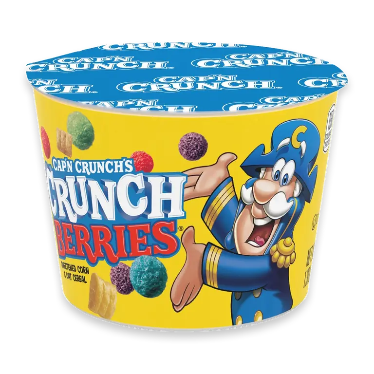's Crunch Berries Sweetened Corn & Oat Cereal Cup