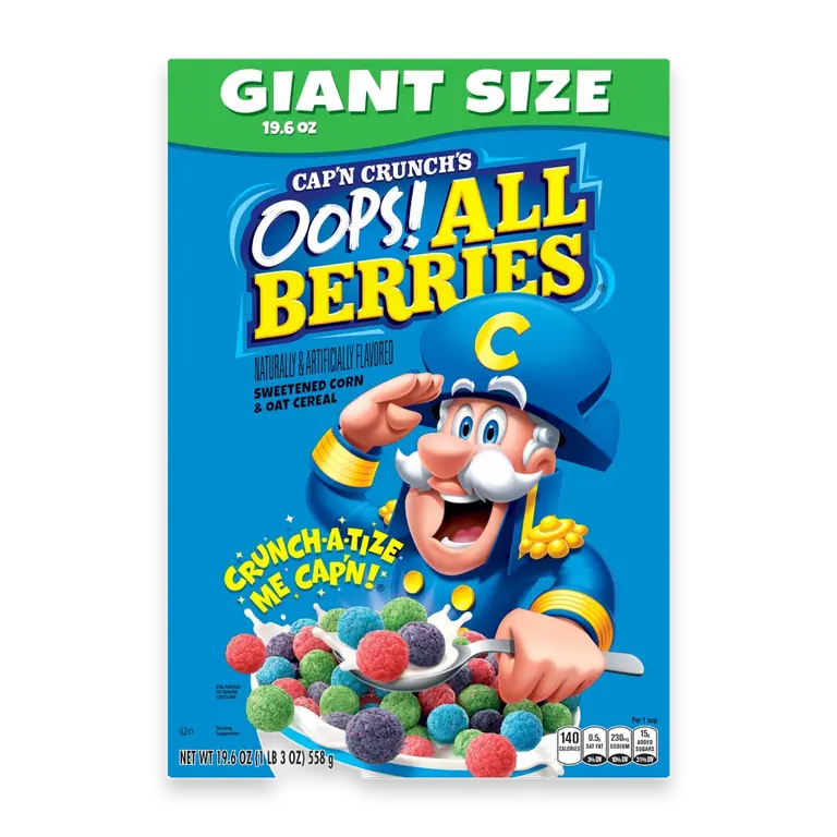 's Oops! All Berries Giant Size Cereal
