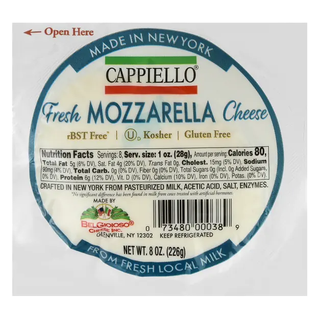 Mozzarella Cheese Fresh