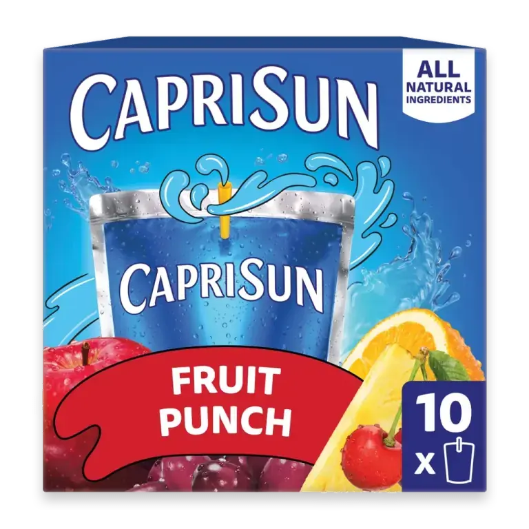 Fruit Punch Juice Box Pouches
