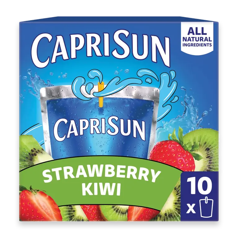 Strawberry Kiwi Juice Box Pouches