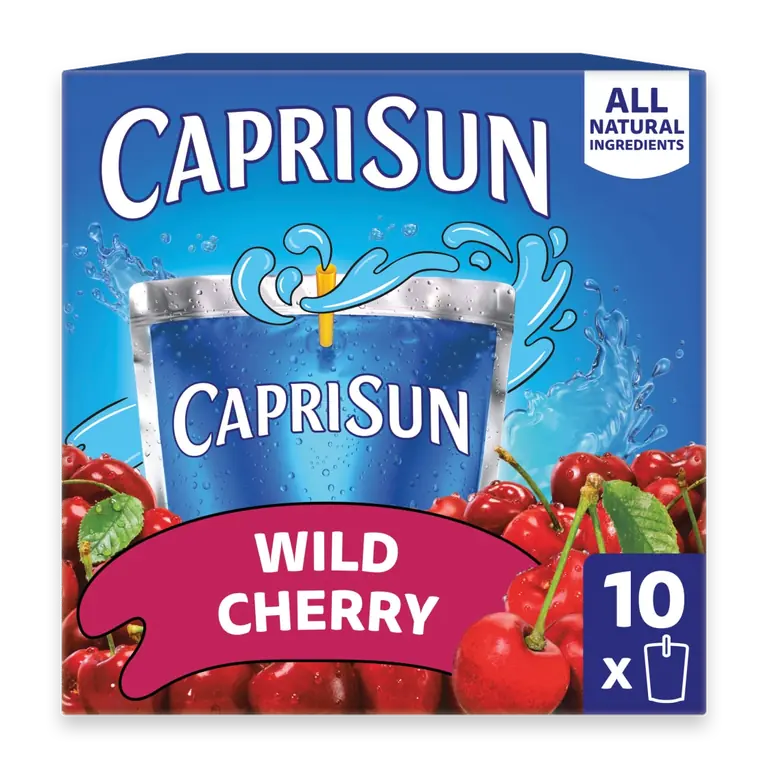 Wild Cherry Juice Box Pouches