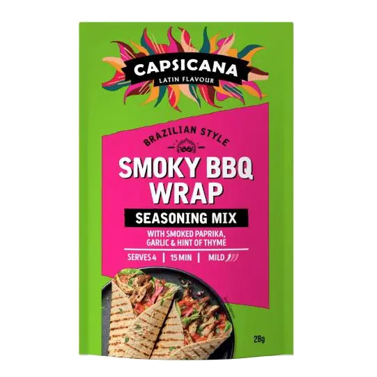Brazilian Style Smoky BBQ Wrap Seasoning Mix