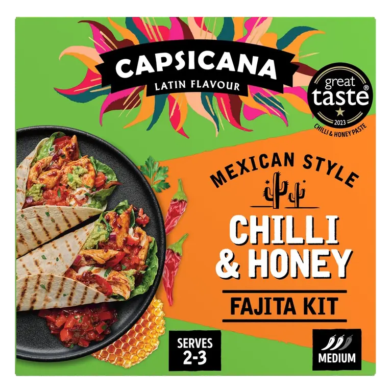 Mexican Chilli & Honey Fajita Mild Spice Meal Kit 335g
