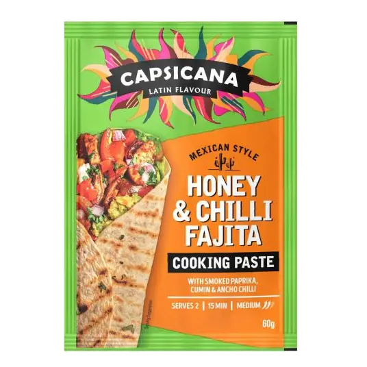 Mexican Style Fajita Honey & Chilli Paste