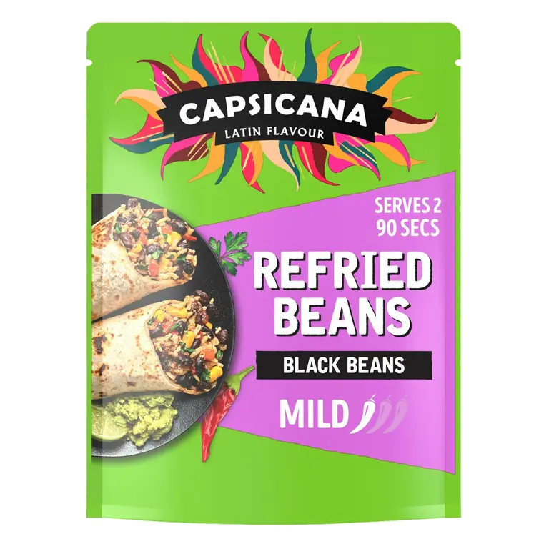 The Ultimate Refried Black Beans 200g