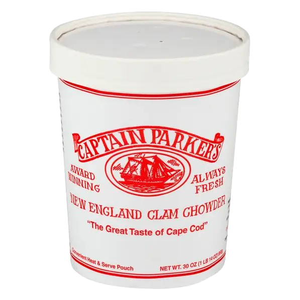 New England Clam Chowder Soup Refrigerated