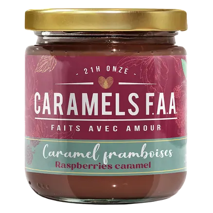 Dip Raspberry Caramel 315 g