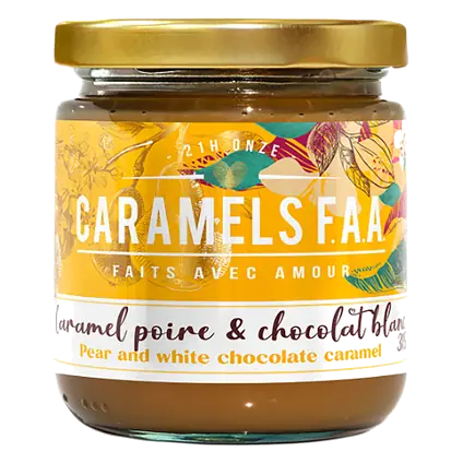 Spread Pear & White Chocolate Caramel 315 g