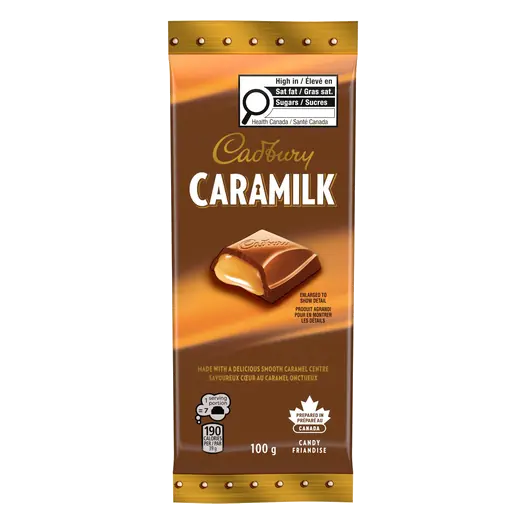 Cadbury Caramilk Chocolate Bar Family Size 100 g