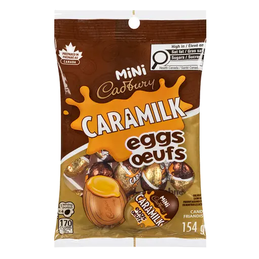 Cadbury Caramilk Mini Eggs Candy 154 g