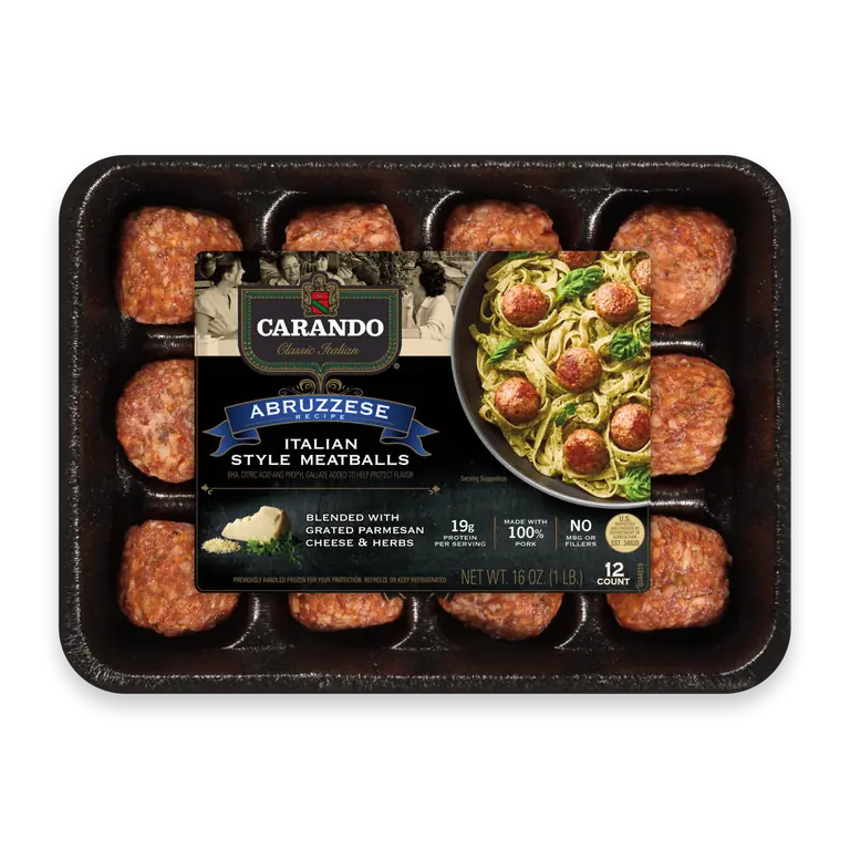 Italian Style Abruzzese Meatballs