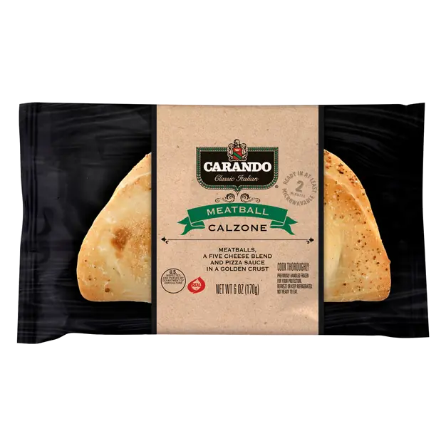 Carando Meatball Calzone