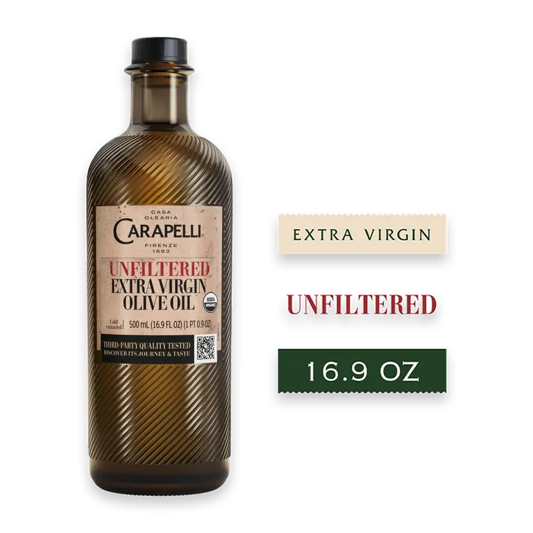 Unfiltered Extra Virgin Olive Oil