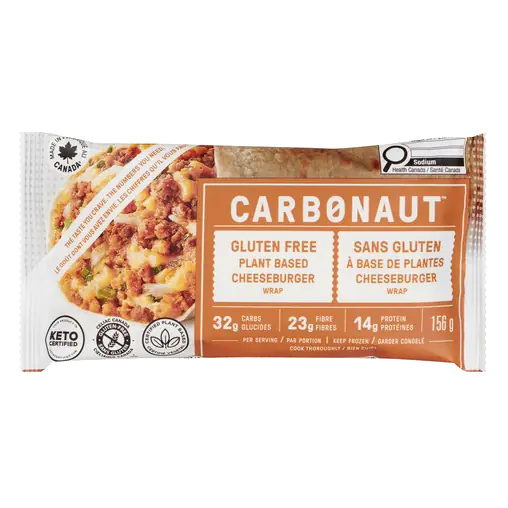 Gluten-Free Plant Based Wrap Cheeseburger 128 g (frozen)