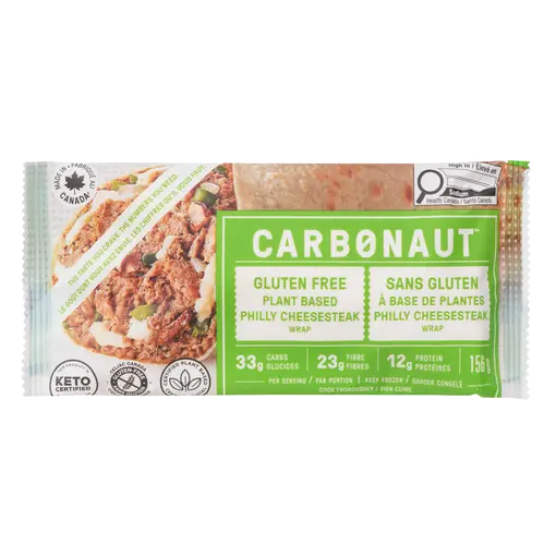 Gluten-Free Plant Based Wrap Philly Cheesesteak 156 g (frozen)