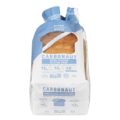 Gluten-Free White Bread 550 g (frozen)