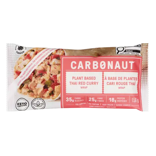 Plant Based Wrap Thai Red Curry 156 g (frozen)