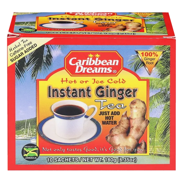 Instant Ginger Caffeine-Free Herbal Tea