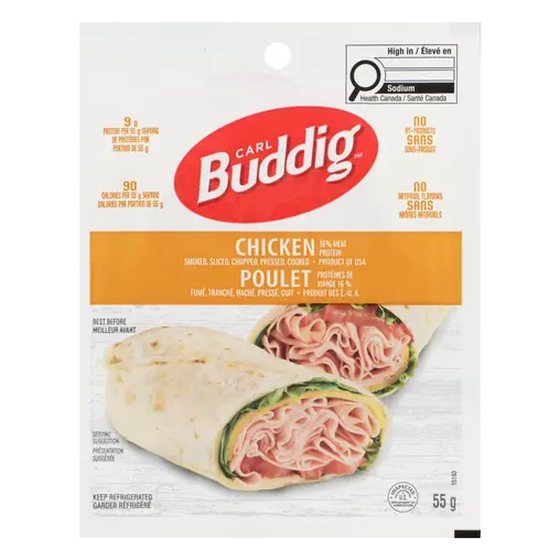 Buddig Smoked Chicken 55 g