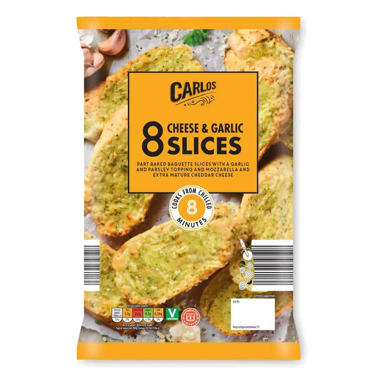 Cheese & Garlic Slices