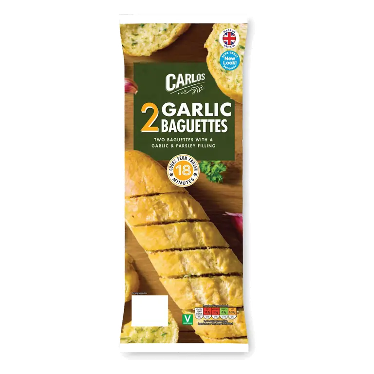 Garlic Baguettes 2 Pack