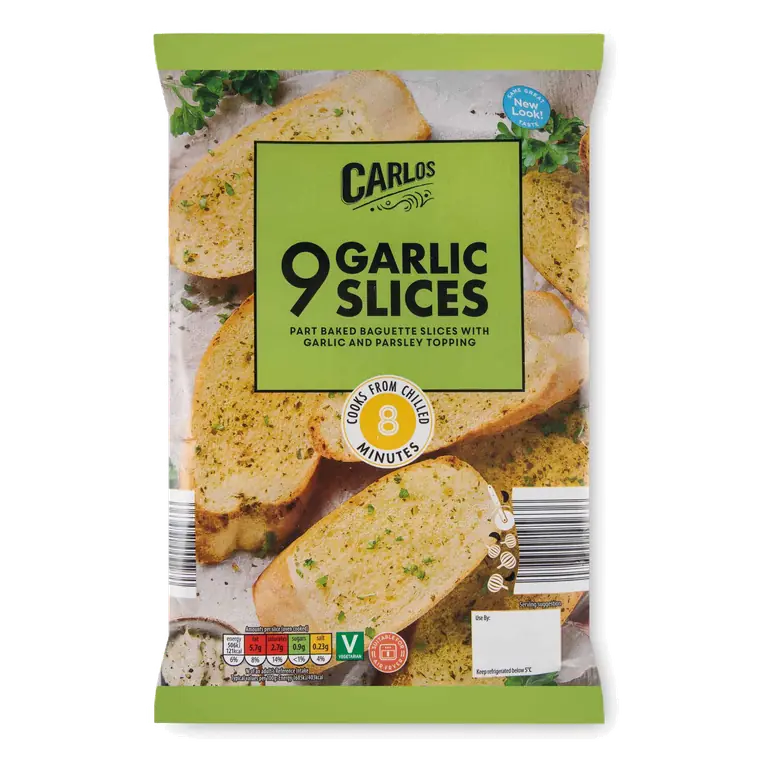 Garlic Slices 9 Pack