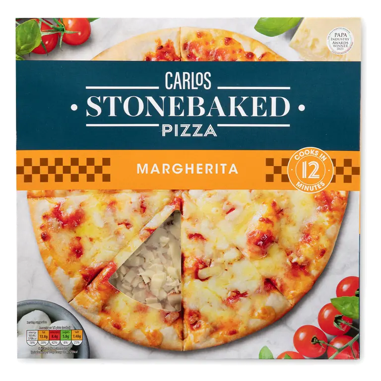 Stonebaked Margherita Pizza