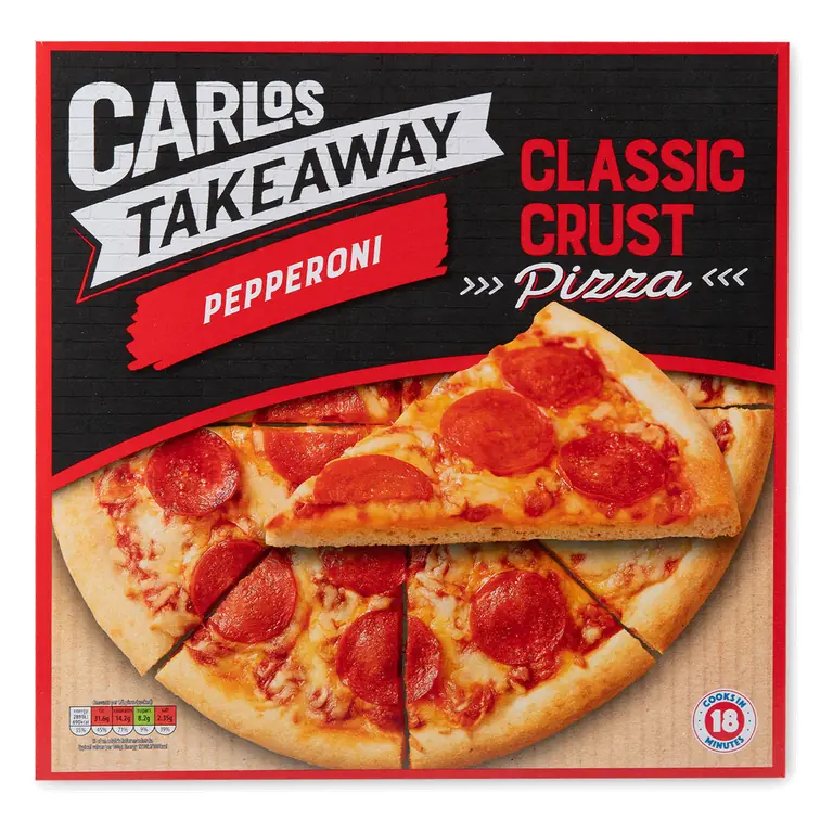Takeaway Classic Crust Pepperoni Pizza