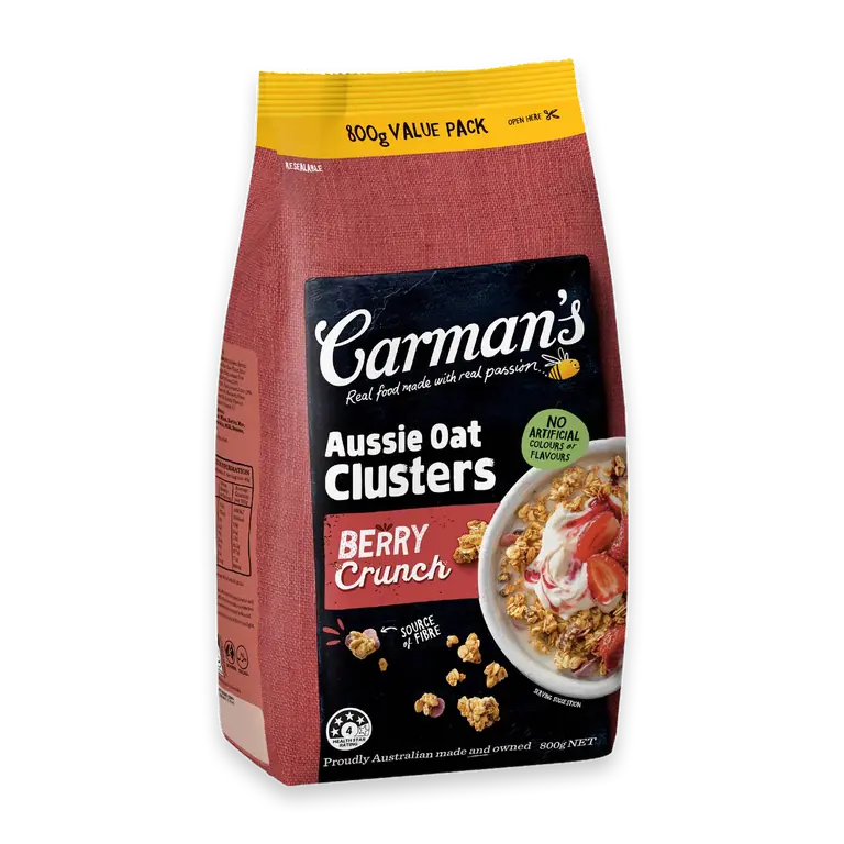 Aussie Oat Cluster Berry Crunch Value Pack