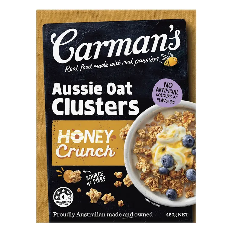 Aussie Oat Clusters Cereal Crunchy Honey
