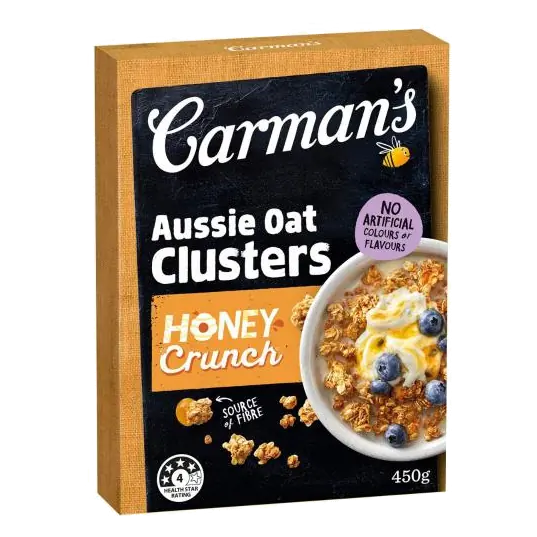 Aussie Oat Clusters Honey Crunch