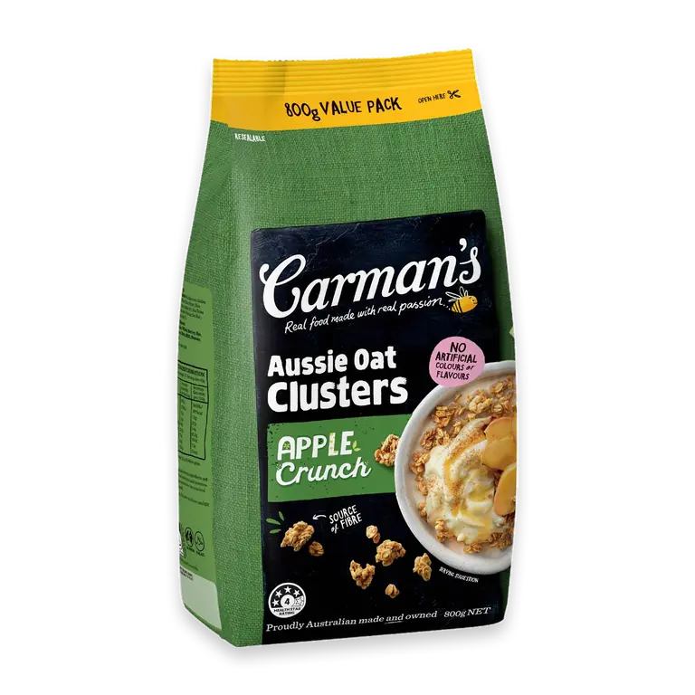 Clusters Aussie Oat Apple Crunch