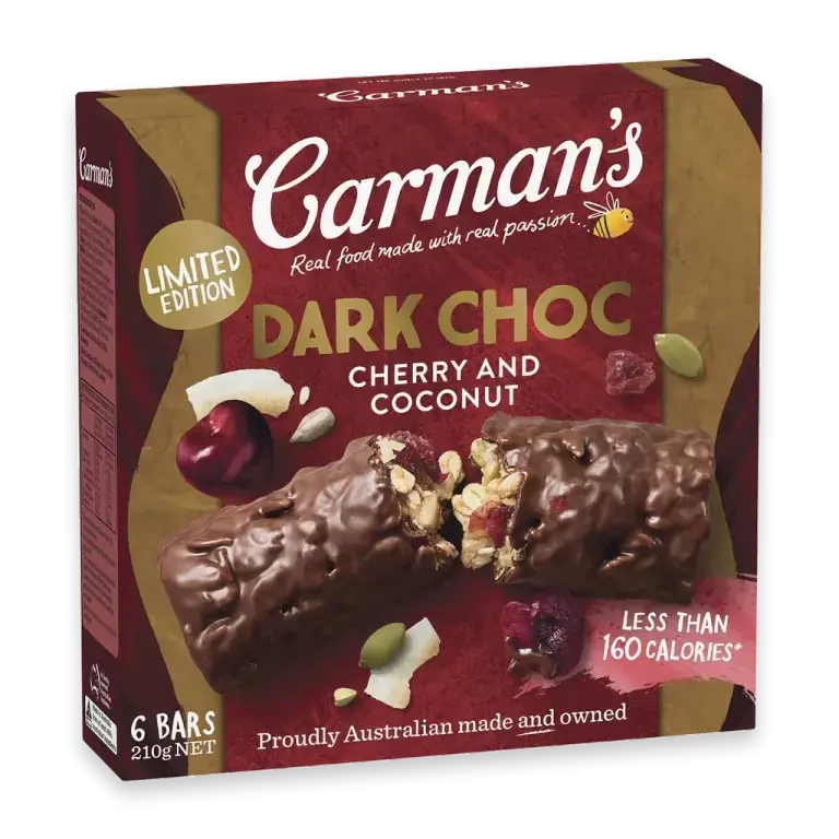 Muesli Bars Dark Choc Cherry & Coconut