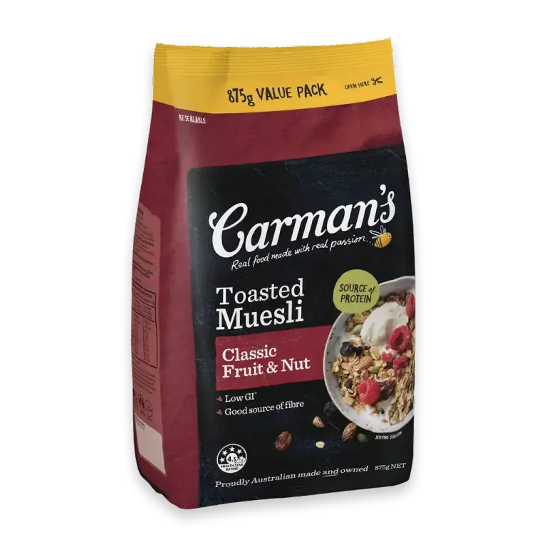 Muesli Toasted Classic Fruit & Nut