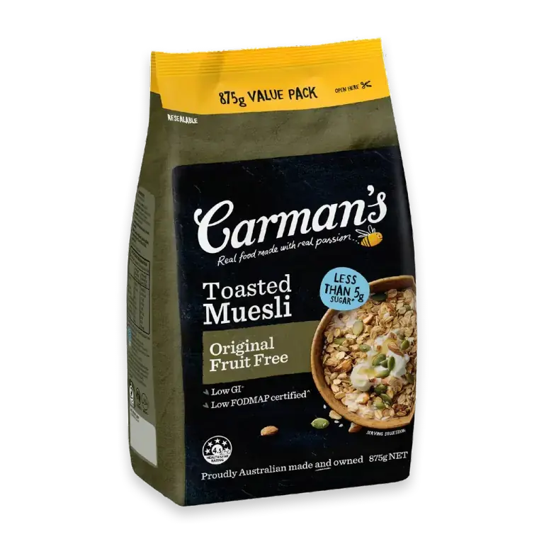 Muesli Toasted Original Fruit Free