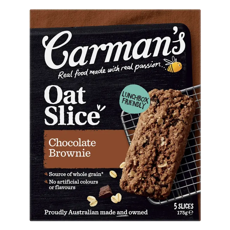 Oat Slice Belgian Chocolate Brownie