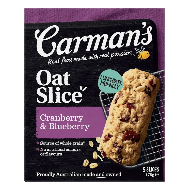 Oat Slice Cranberry & Blueberry