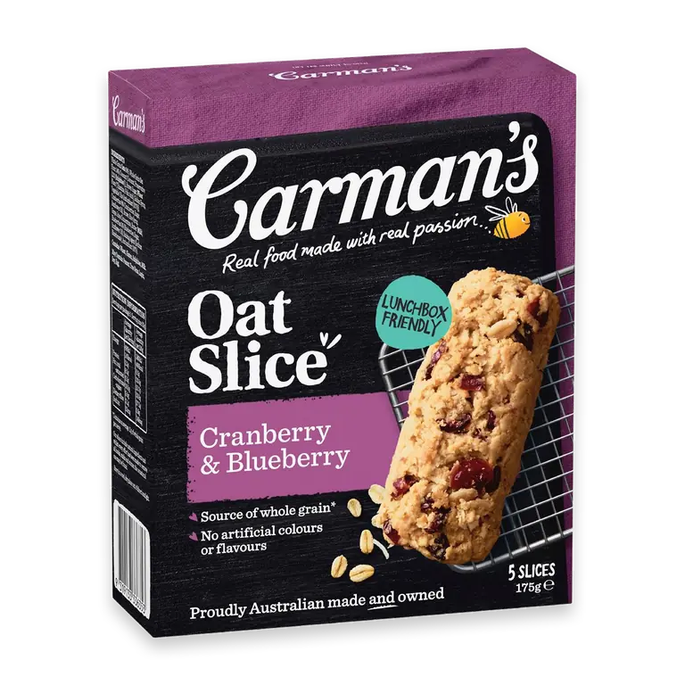 Oat Slices Cranberry & Blueberry