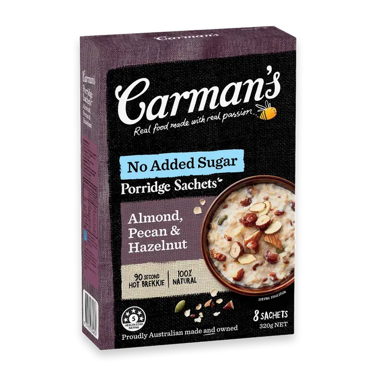 Porridge Sachets Almond Pecan & Hazelnut