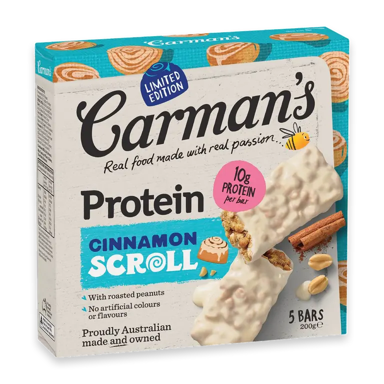 Protein Bar Cinnamon Scroll