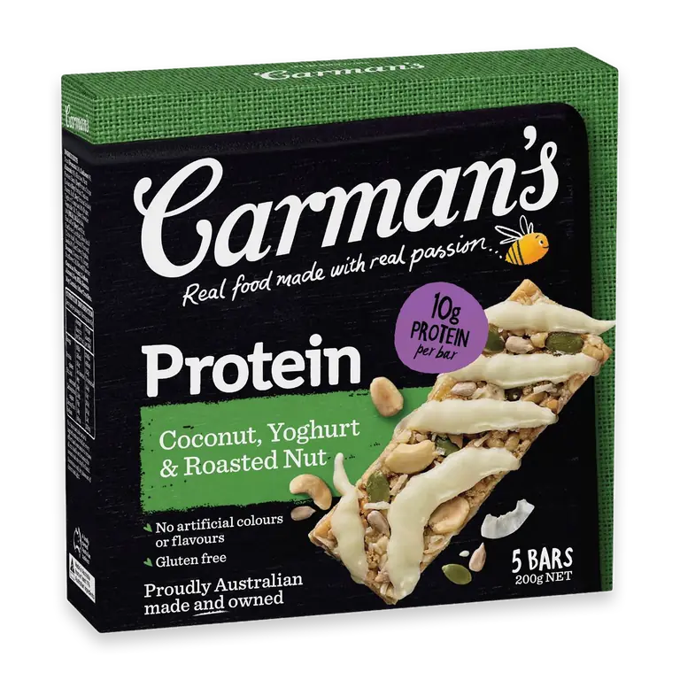 Protein Bars Coconut Yoghurt & Roasted Nut